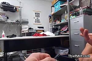 Milf Does Magic And Throats Officers Cock