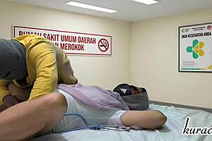 private hospital doctor licking nurse pussy