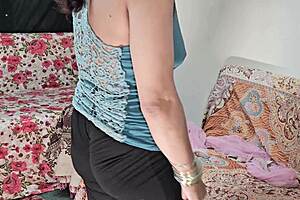 Erotic dance before arabic anal
