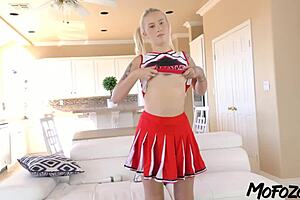 Mofozo com - 18 year old blonde enjoys the doggystyle position with her step dad