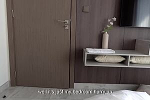 angry stepmom gets morning fuck from stepson in bed