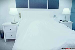 Lacey gets tied and gagged in bed