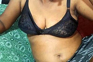 Submissive Secretary Undresses At Home Office