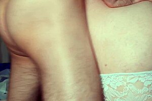 horny bride begs stepson to stretch her ass