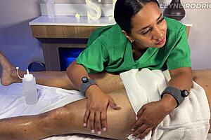 Happy ending massage for a venezuelan guy