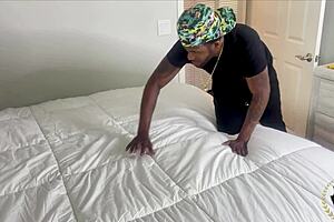 Class Call From Curvy Kenyan Ebony Leads To Rough Bedroom Fuck