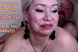 Cool Mature Russian Bitch Aimee Or A Zucchini In The Pussy Of A Mature Beauty