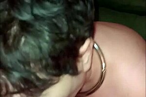 french housewife gets bound and used in bdsm gloryhole