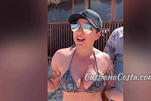 Vacation Fun: Learn Wild Moves with Busty Milf in Steamy Session