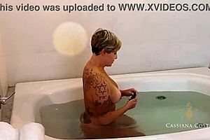 i got naked on the beach, caught a guy's eye, and soon he was in my bed fucking me hard until he came in my mouth - cassiana costa