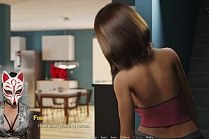 in a scent parody, the character faces hilarious hand troubles in a 3d game world